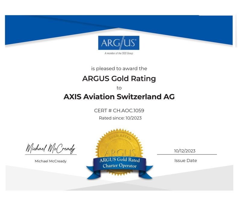 ARGUS Gold Rating